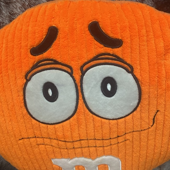 Orange M&M Character Pillow - Picture 7 of 16